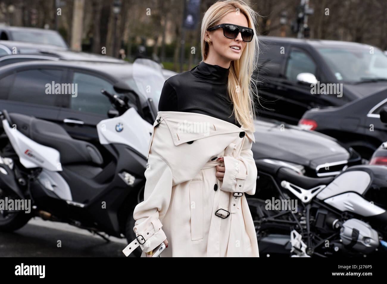 Kate Davidson Hudson bei Chanel, bereit zu tragen/w 2017-2018, le Grand-Palais, Paris, Frankreich Stockfoto