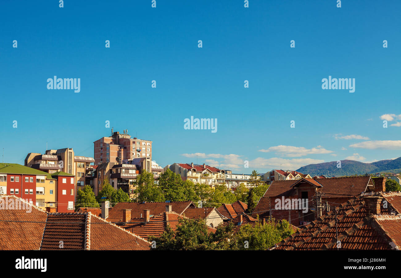 Der Frühling ist da, sonnigen und bunten Tag. Stockfoto