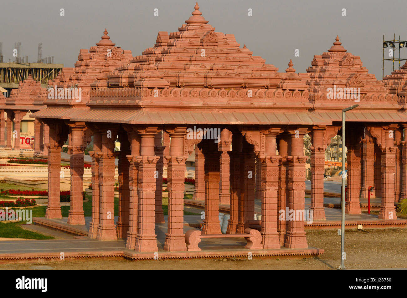 BAPS Shri Swaminarayan Mandir Pune Maharashtra Stockfoto