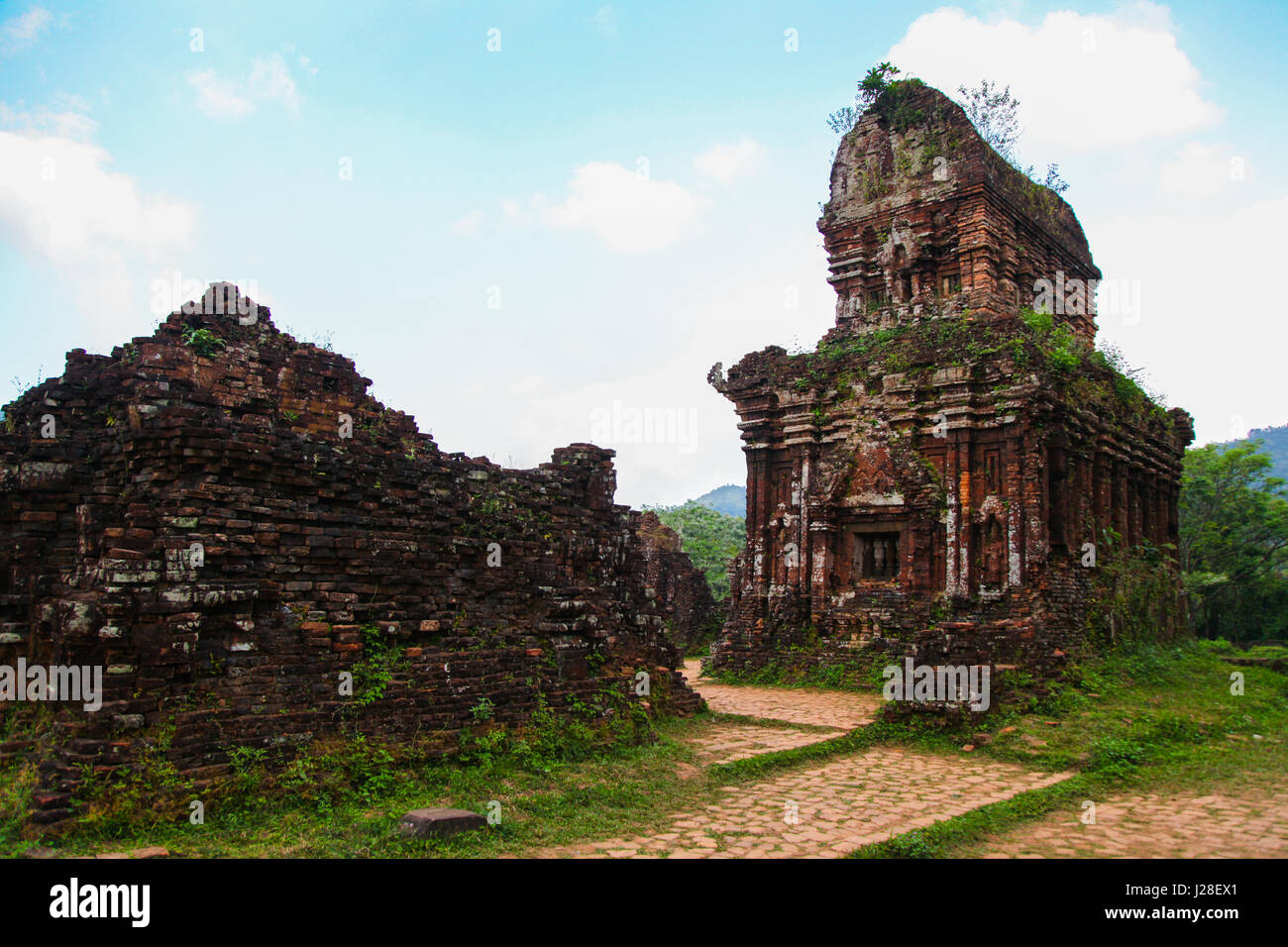 Mi Sohn Tempel, Vietnam Stockfoto