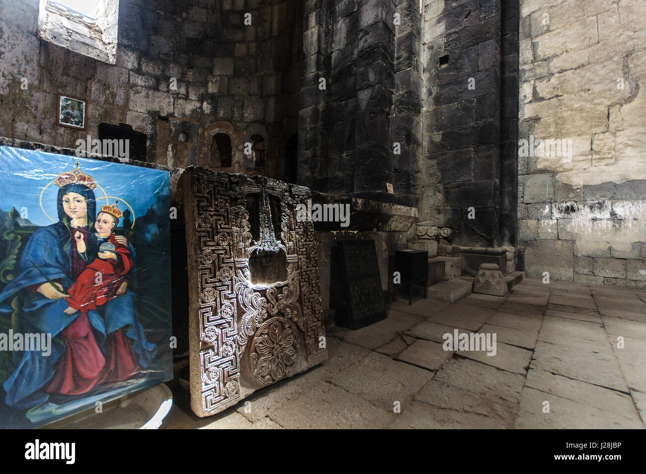 Armenien, Provinz Lori, Alaverdi, Sanahin, Kloster Sanahin in Nord-Armenien, UNESCO-Weltkulturerbe Stockfoto