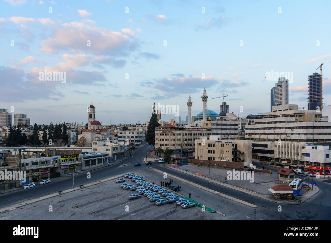 Jordanien, Amman Governorate, Amman, Amman ist die Hauptstadt von Jordanien Stockfoto