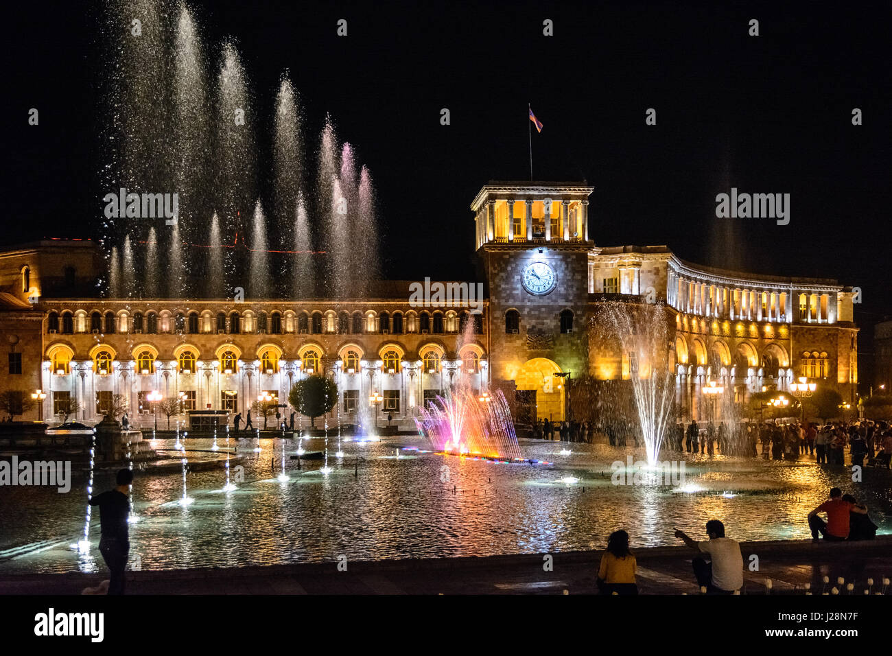 Yerevan architecture armenia kentron Fotos und Bildmaterial in hoher