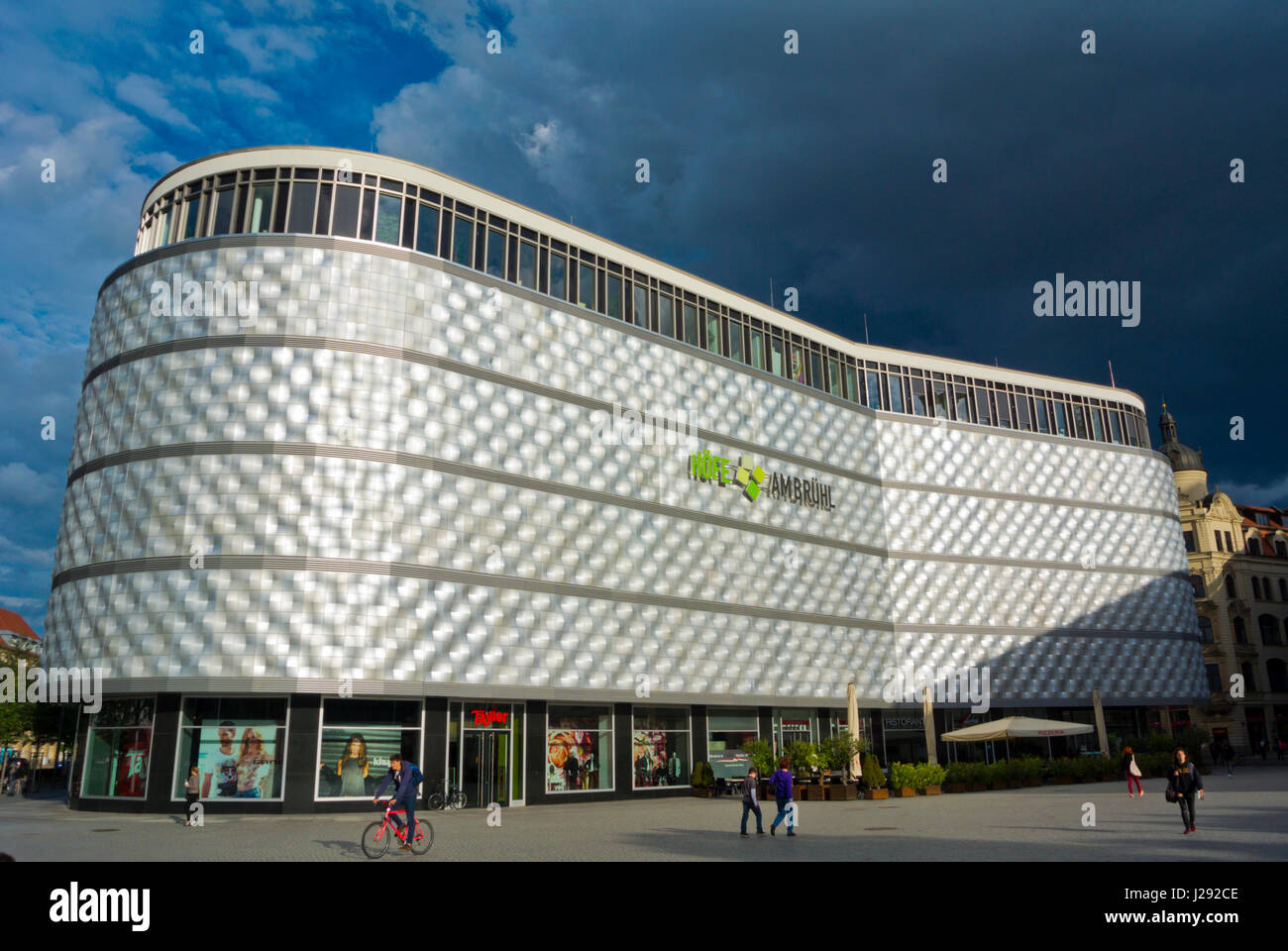 Höfe bin Brühl Einkaufszentrum, Richard-Wagner-Platz, Leipzig, Sachsen, Deutschland Stockfoto