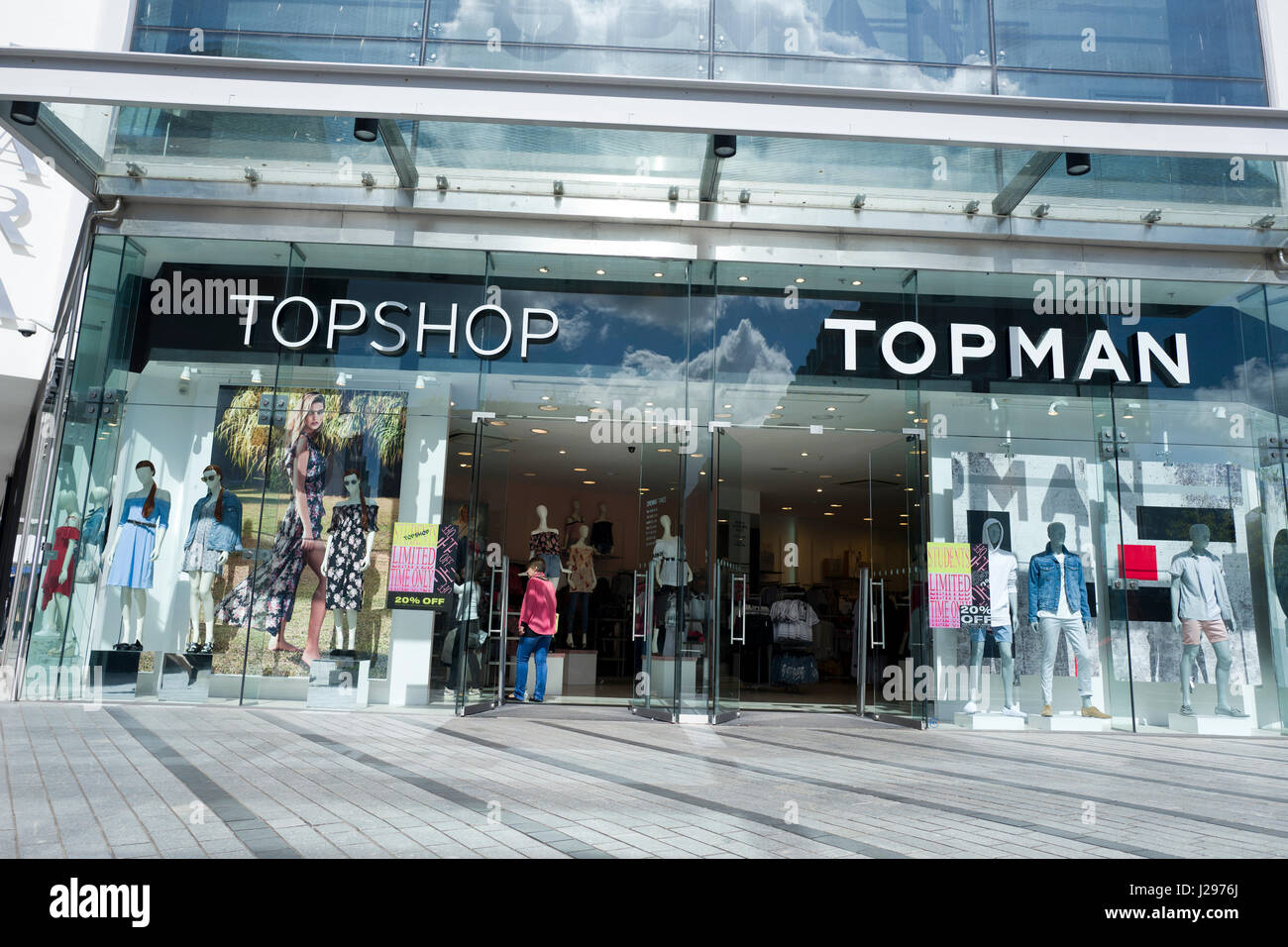 Topman, Topshop Store, UK Stockfoto