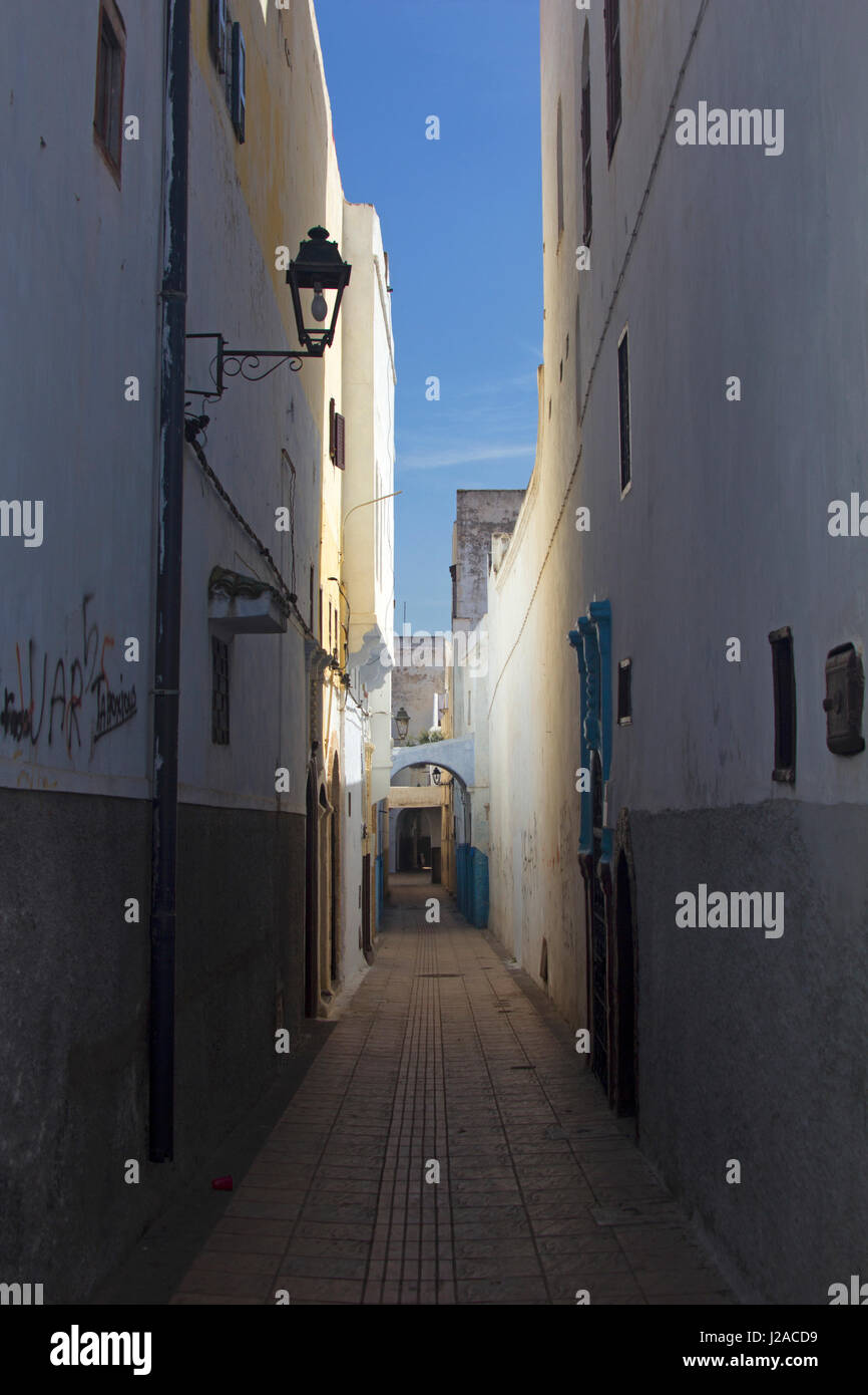 Marokko, Rabat. Rabat-Straße. Stockfoto