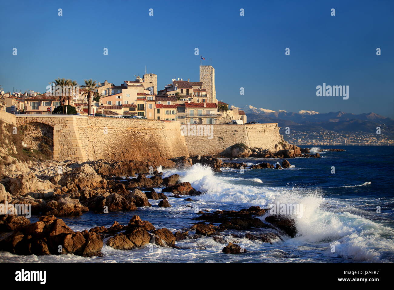 Antibes, Alpes Maritimes, Provence-Alpes-Côte d'Azur, Französische Riviera, Frankreich Stockfoto