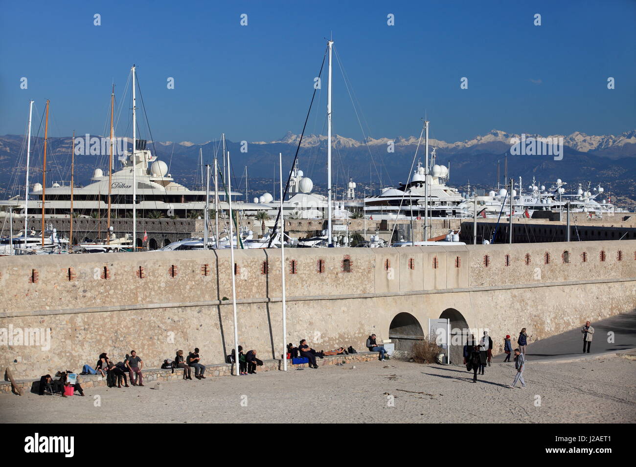 Antibes, Alpes Maritimes, Provence-Alpes-Côte d'Azur, Französische Riviera, Frankreich Stockfoto
