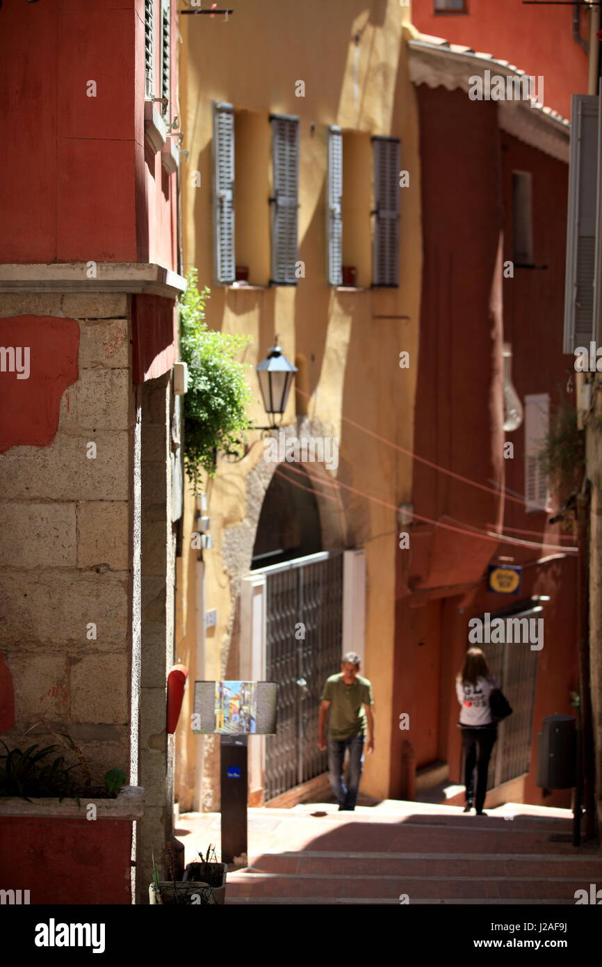 Schön, Altstadt, Alpes Maritimes, Côte d'Azur, Côte d'Azur, Frankreich Stockfoto