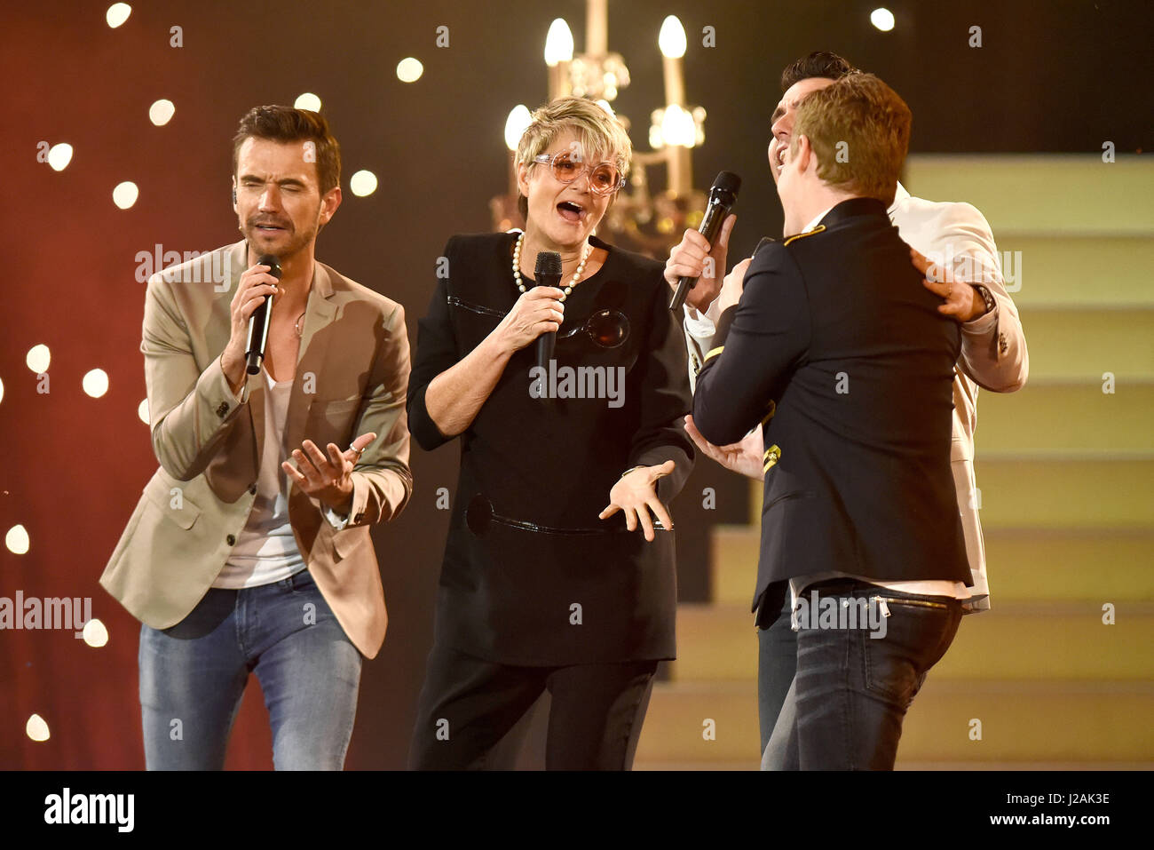 Deutschen ARD LiveTVShow "Schlagercountdown Das Grosse