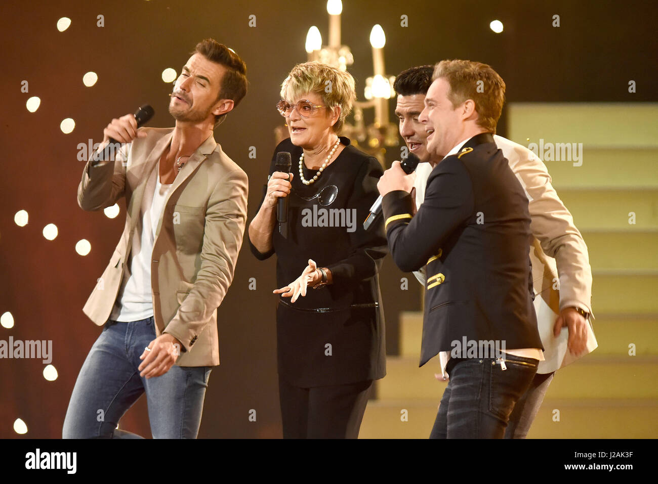 Deutschen ARD LiveTVShow "Schlagercountdown Das Grosse