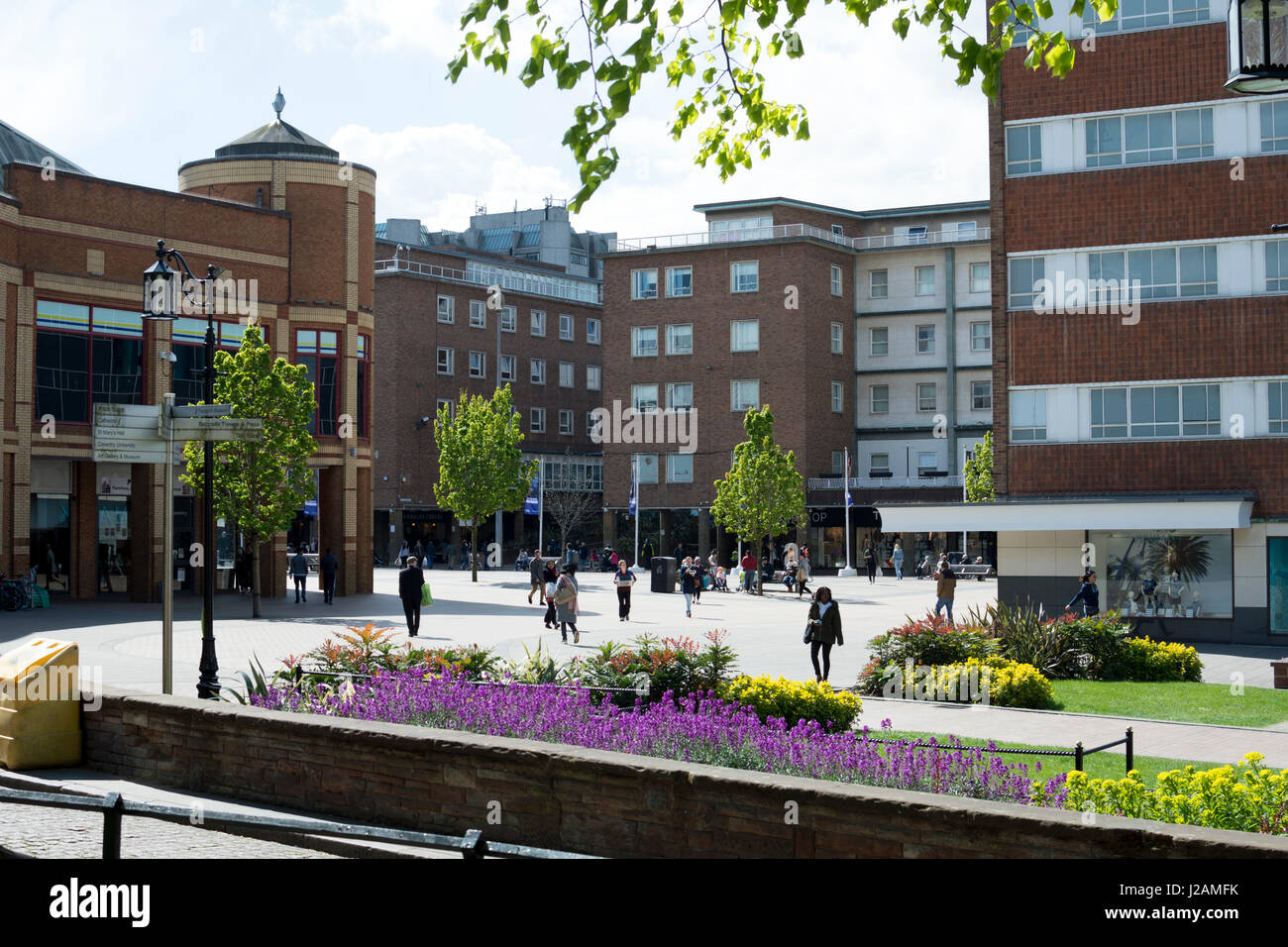 Broadgate, Coventry, West Midlands, England, UK Stockfoto