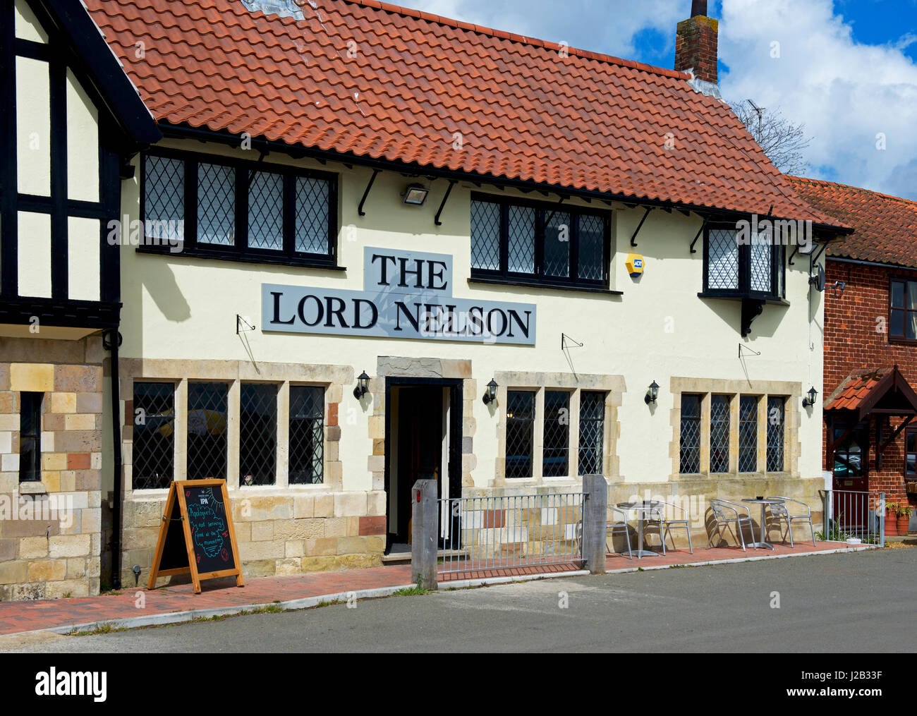 Lord Nelson Pub, Reedham, Norfolk, England UK Stockfoto