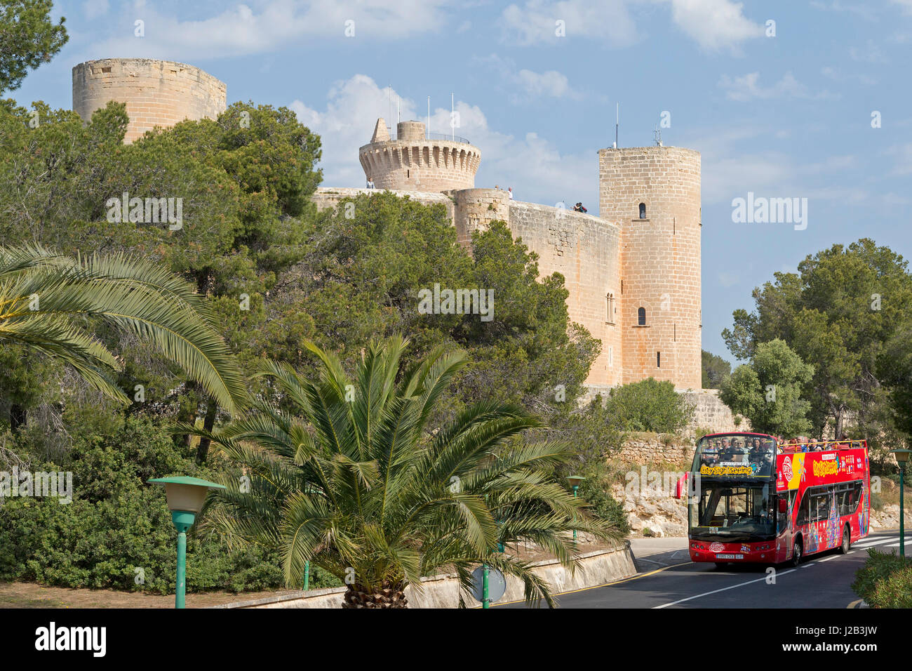 Castell de Bellver in Palma De Mallorca, Spanien Stockfotografie Alamy