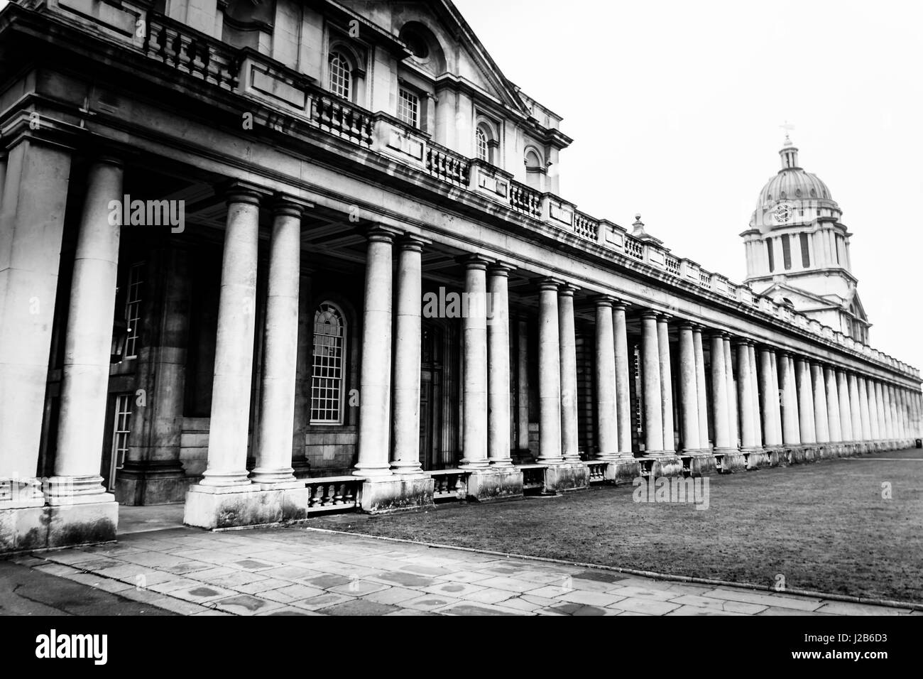 London Nebel Stockfoto