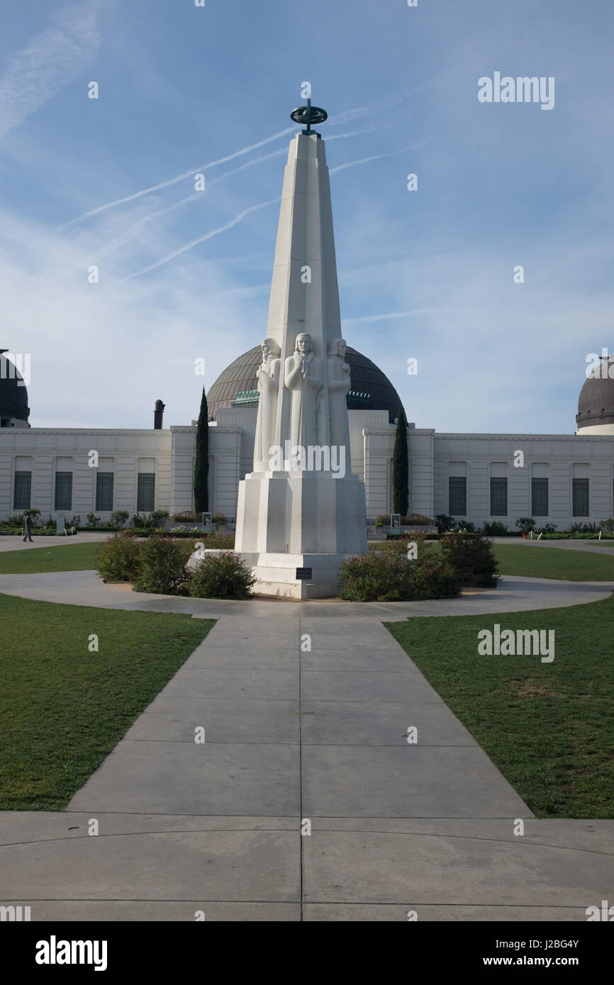 Griffith Observatory, Los Angeles, Kalifornien Stockfoto