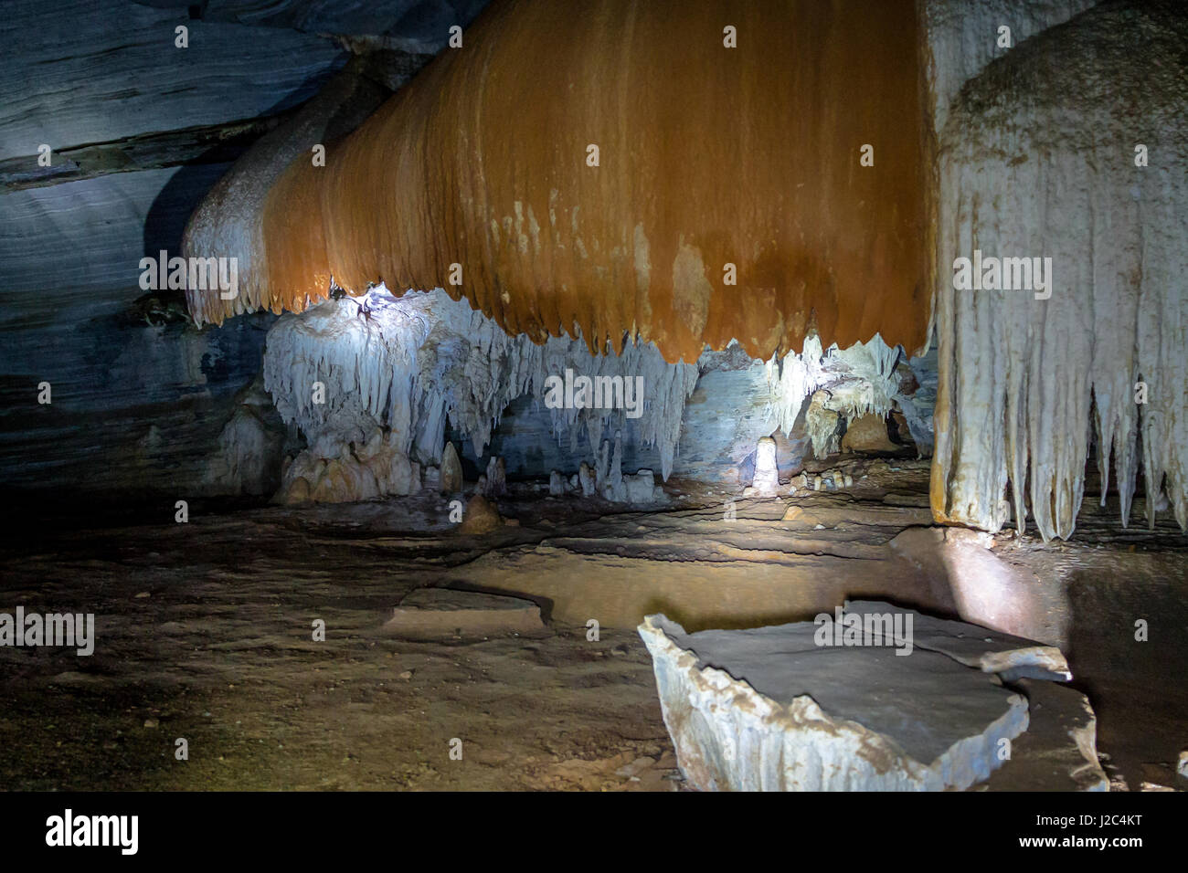 Gruta da Lapa Doce Höhle in Chapada Diamantina - Bahia, Brasilien Stockfoto