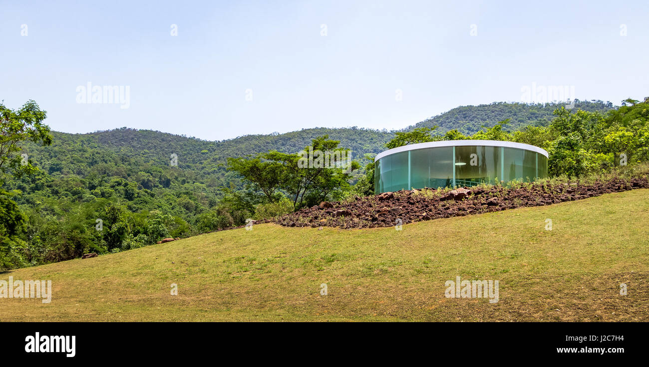 Sonic Pavillon von Doug Aitken an Inhotim Public Museum für zeitgenössische Kunst - Brumadinho, Minas Gerais, Brasilien Stockfoto
