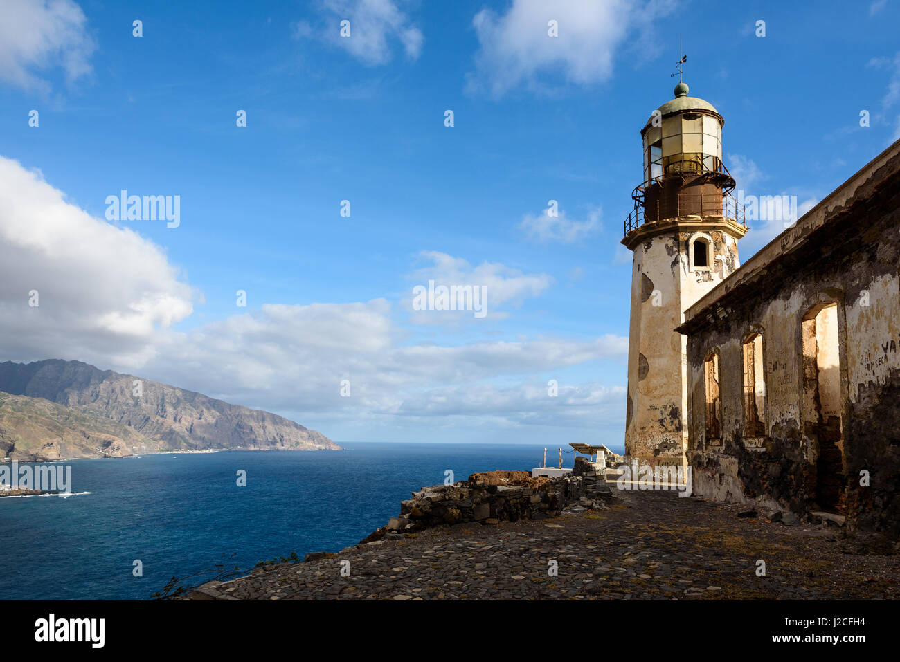 Kap Verde, Santo Antao, die Küste von Santo Antao Stockfoto