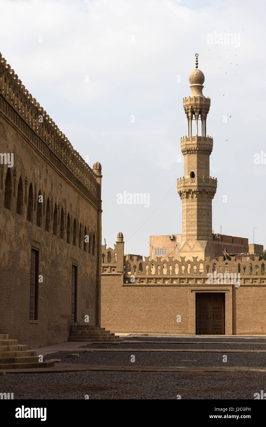 Ägypten, Kairo Gouvernement Kairo, Ibn-Tulun-Moschee (9. Jahrhundert) Stockfoto