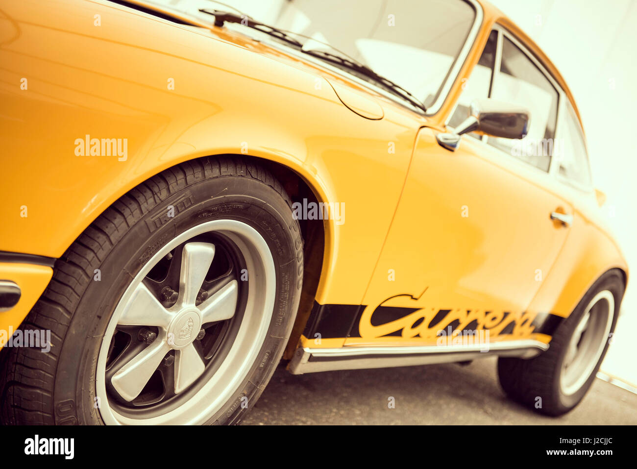 Klassische Porsche Carrera RS Stockfoto