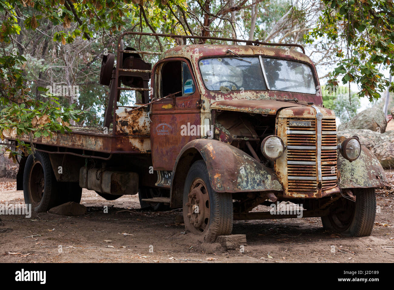 Süd-West Australien, Boyup Brook, alten LKW Stockfoto