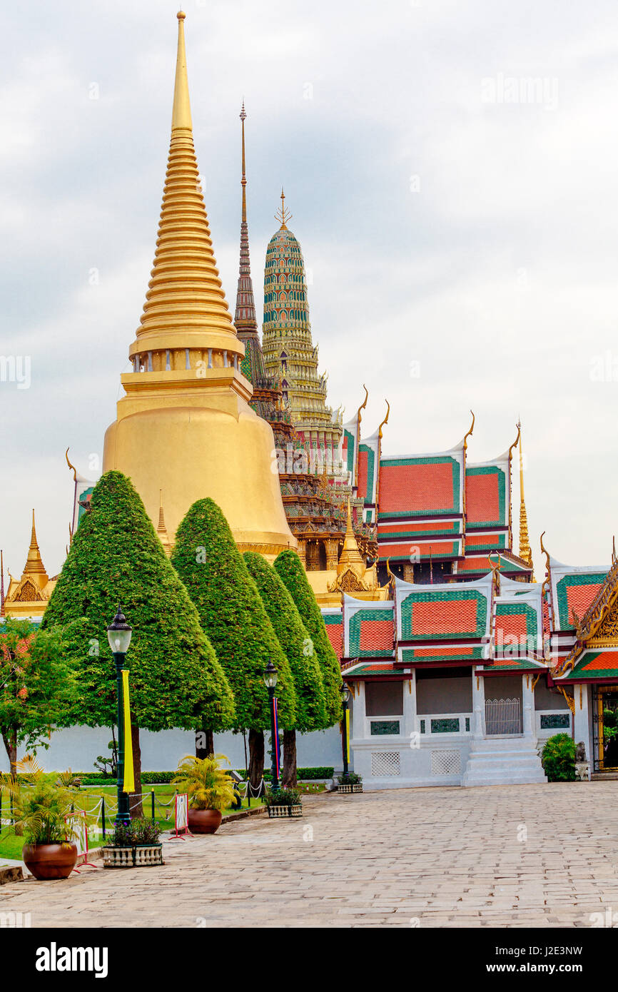 Tempel des Smaragd Buddha, Thailand Stockfoto