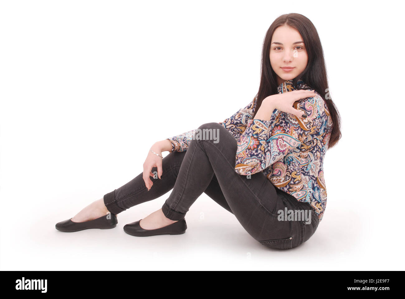 Schöner teenager Ausgeschnittene Stockfotos und -bilder - Alamy