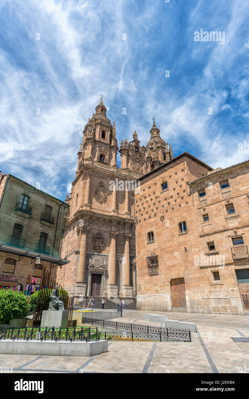 Spanien, Salamanca, Außenseite der Universität (großformatige Größen erhältlich) Stockfoto