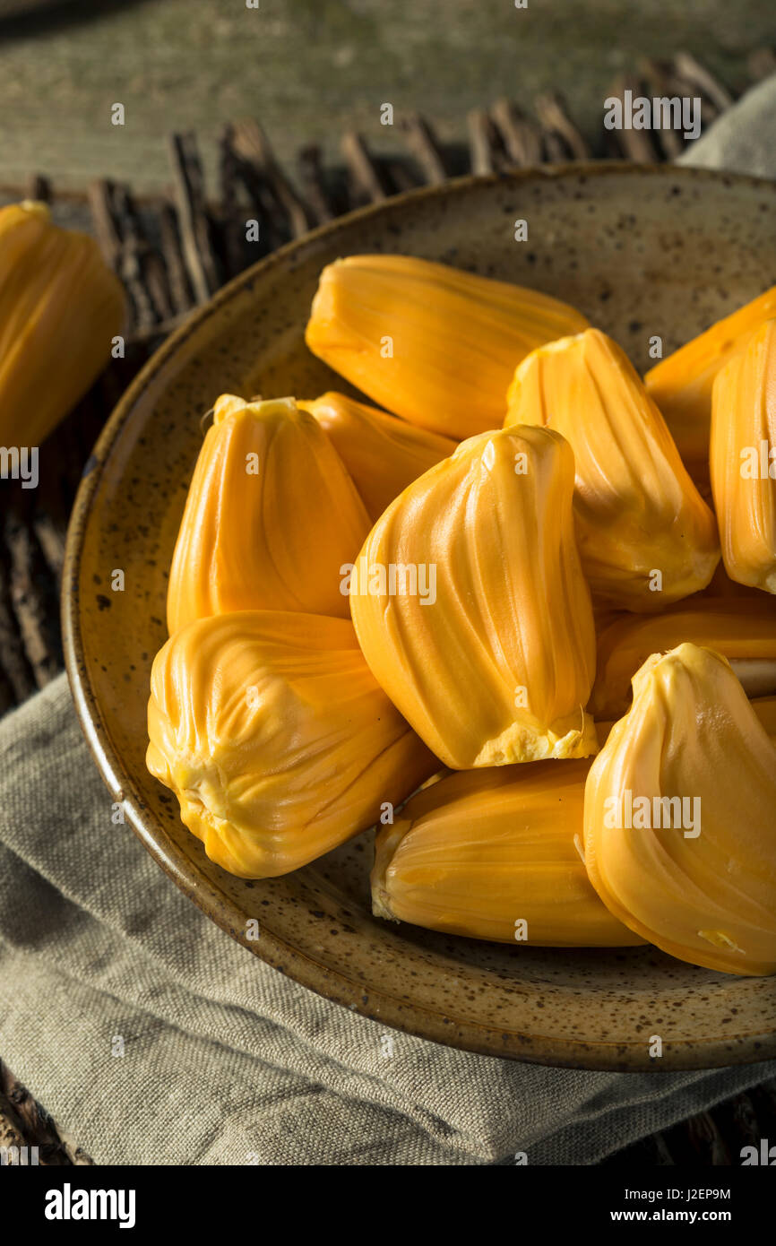 Hausgemachte Bio frische Jackfruit essfertig Stockfoto