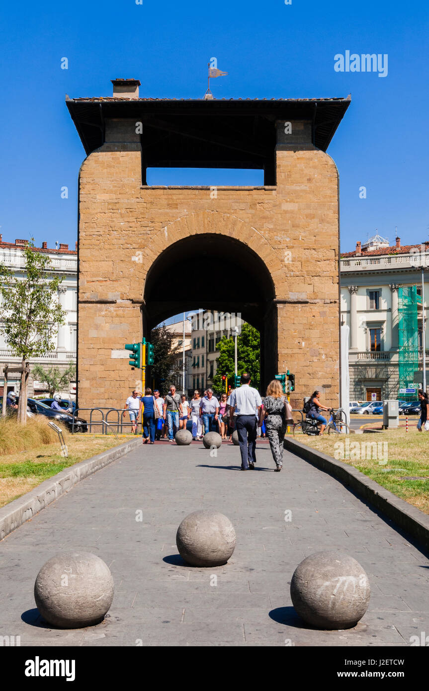 Porta Alla Croce, Piazza Cesare Beccaria, Firenze, UNESCO World