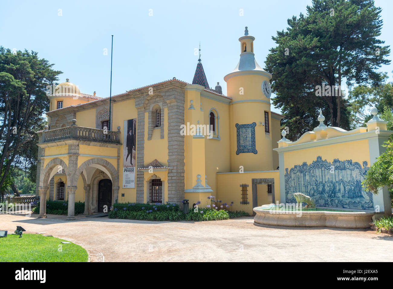 Cascais, Portugal Guimaraes Museumsbibliothek (großformatige Größen erhältlich) Stockfoto