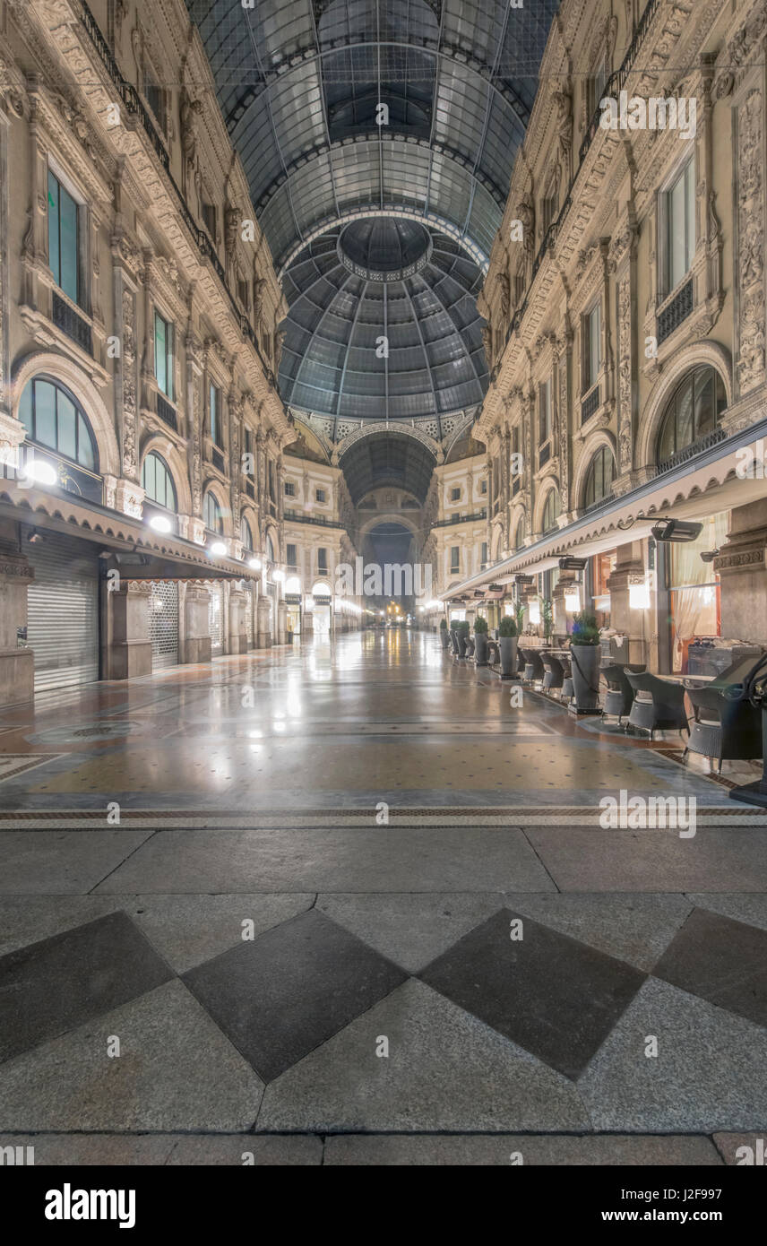 Italien, Mailand, Galleria Vittorio Emanuele II (großformatige Größen erhältlich) Stockfoto