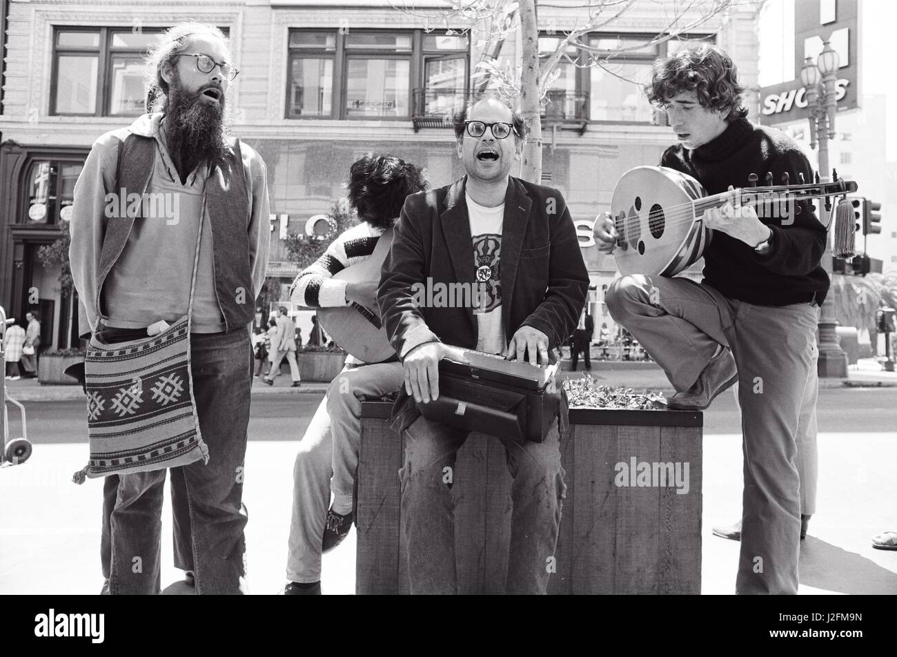 Berkeley in den 60er Jahren Krawallen Stockfoto