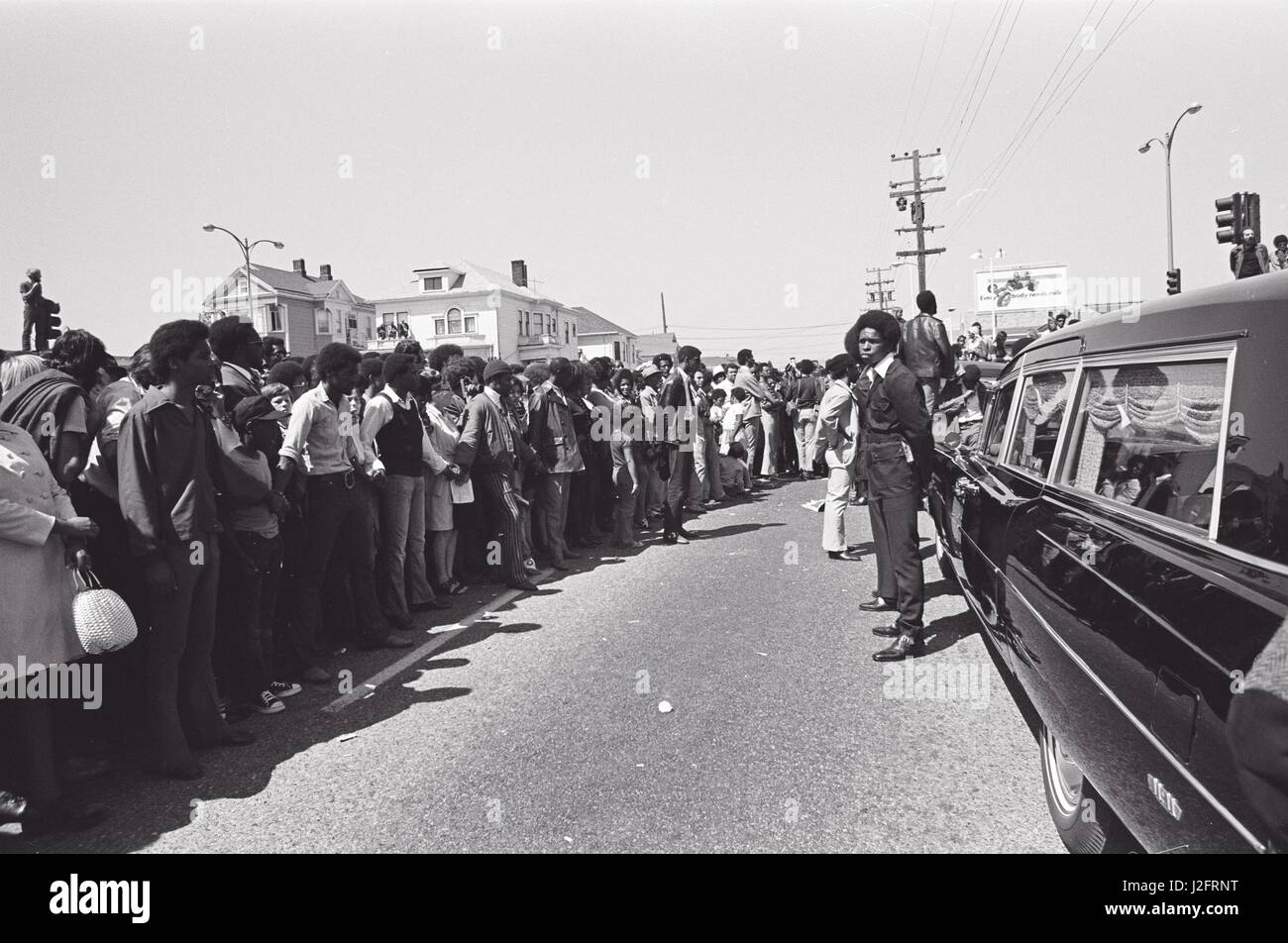 Berkeley in den 60er Jahren Krawallen Stockfoto