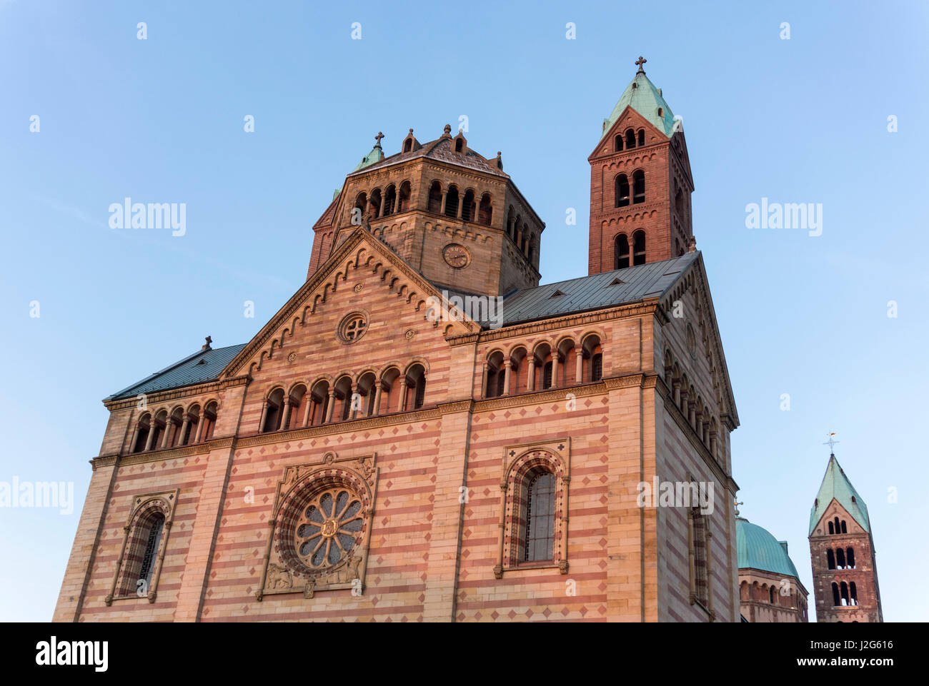 Dom Zu Speyer, Speyer, Deutschland Stockfoto