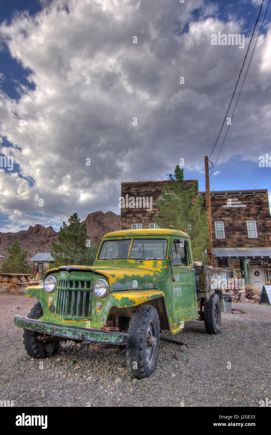 USA, Nevada, Clark County. Stadt von Nelson. Stockfoto