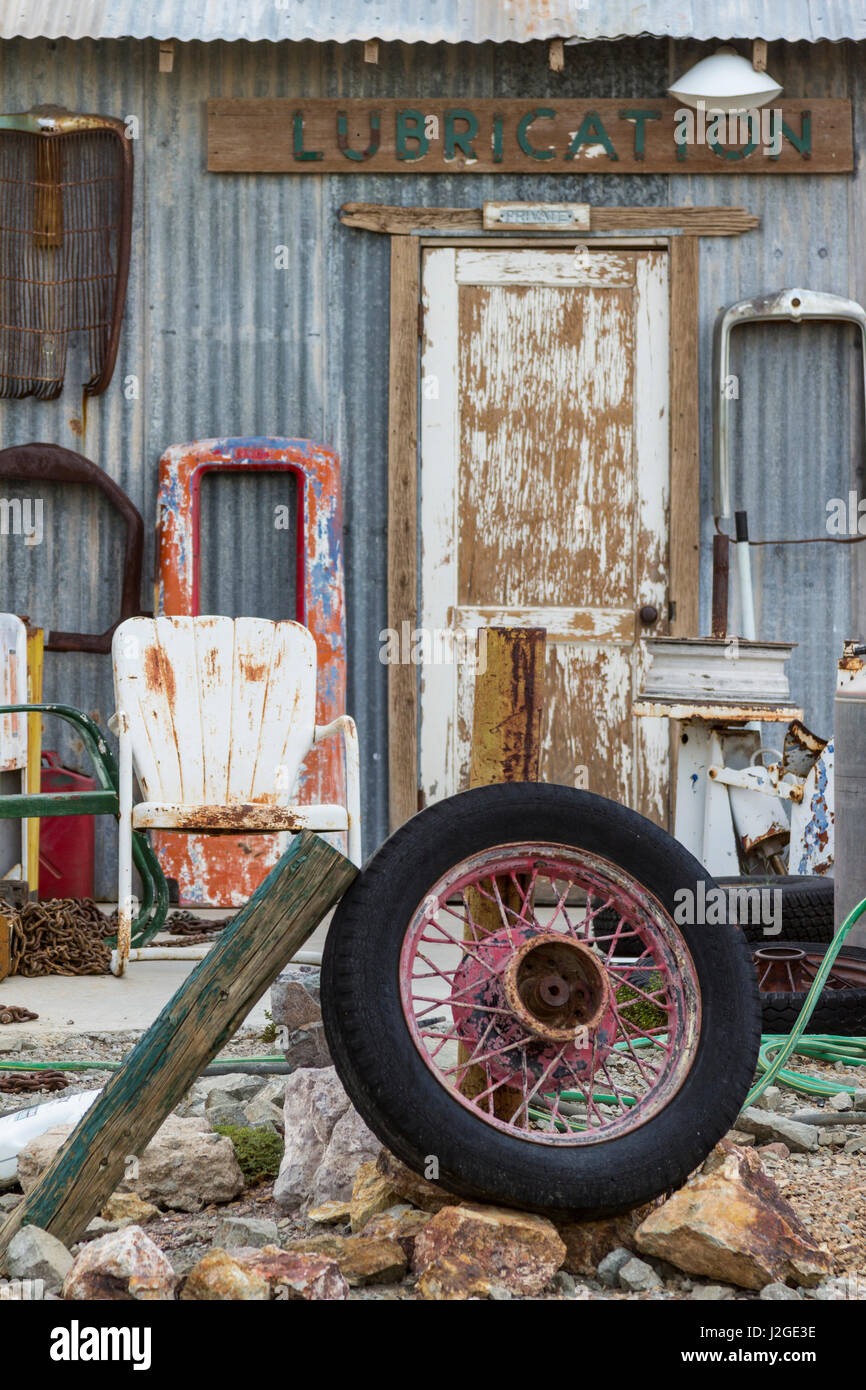 USA, Nevada, Clark County. Stadt von Nelson. Stockfoto