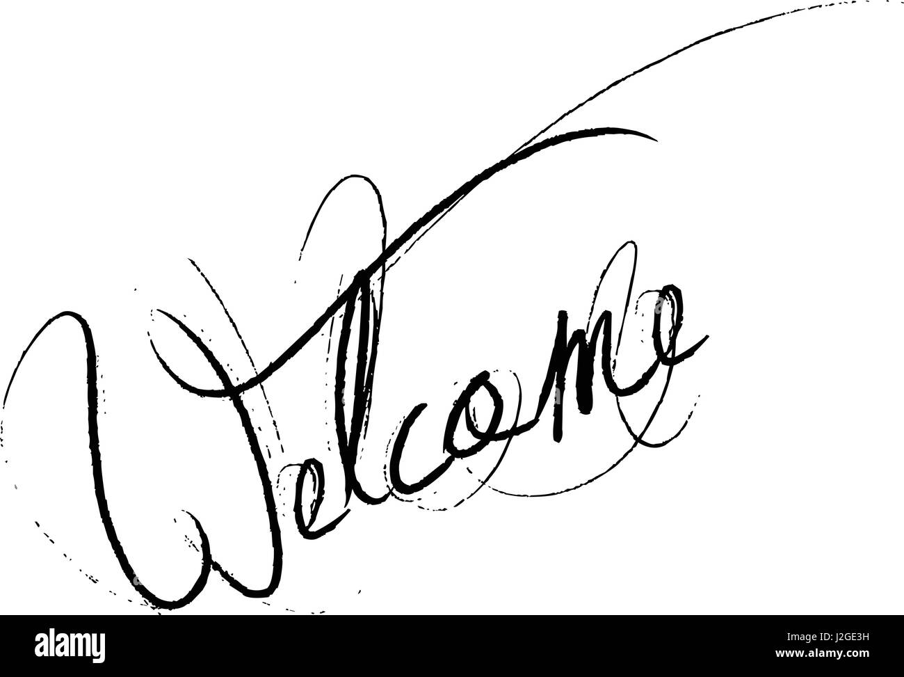 Havanna Text zeichen Abbildung auf weißen bachground Stock Vektor