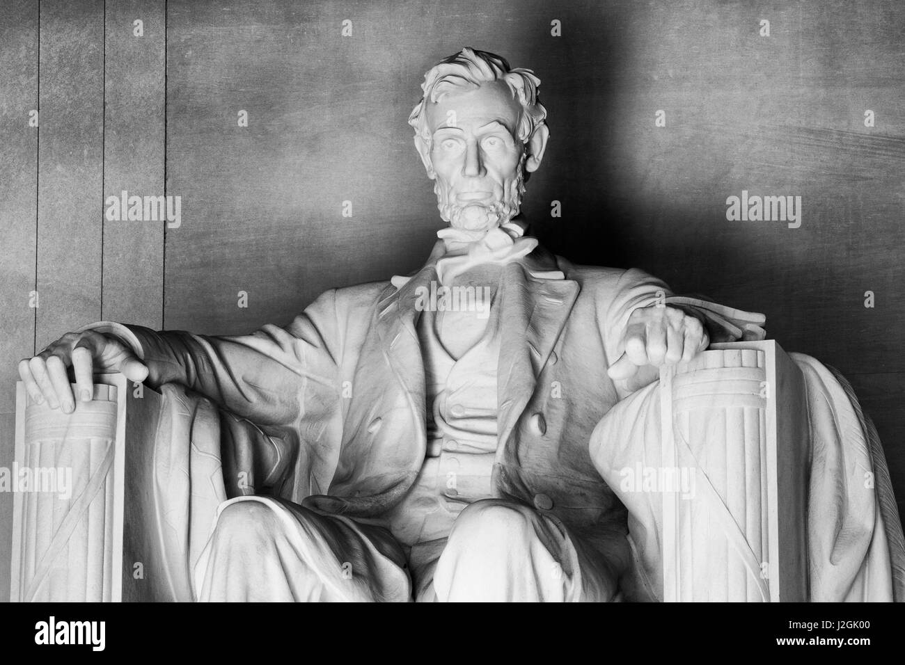 USA, Washington, DC. Nahaufnahme des Lincoln Memorial. Kredit als: Dennis Flaherty / Jaynes Galerie / DanitaDelimont.com Stockfoto