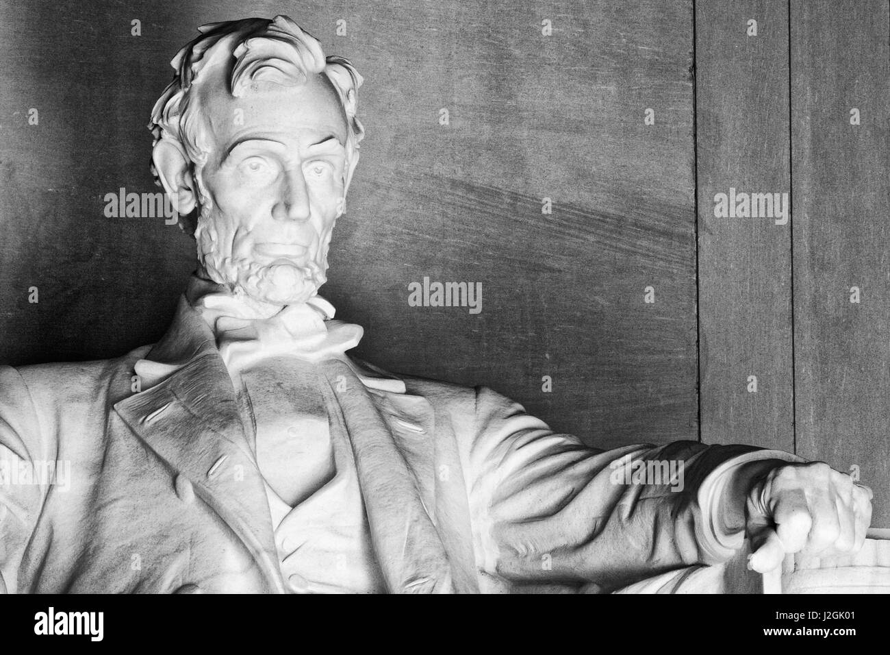 USA, Washington, DC. Nahaufnahme des Lincoln Memorial. Kredit als: Dennis Flaherty / Jaynes Galerie / DanitaDelimont.com Stockfoto