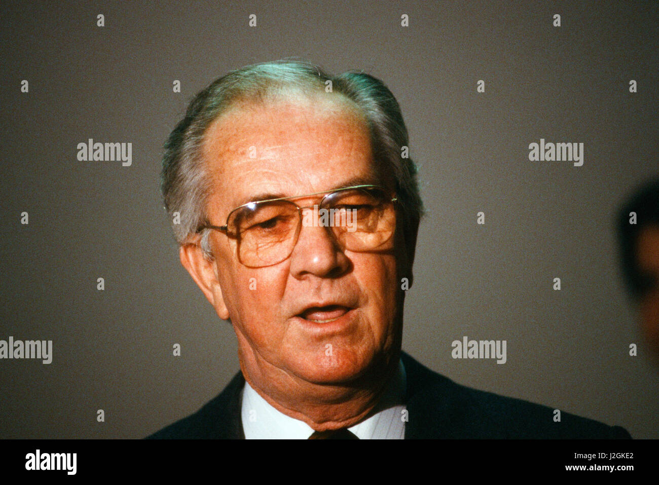 Vertreter W.G. Hefner. Stockfoto