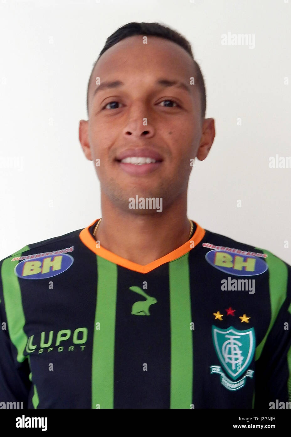 Brasilianische Fußball-Liga Serie A / (America Futebol Club - America Mineiro MG) - Gilson Gomes do Nascimento "Gilson" Stockfoto