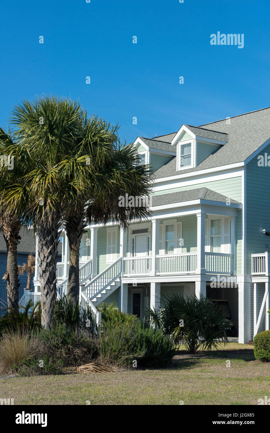 USA, South Carolina, Harbor Island, Residenz (großformatige Größen erhältlich) Stockfoto