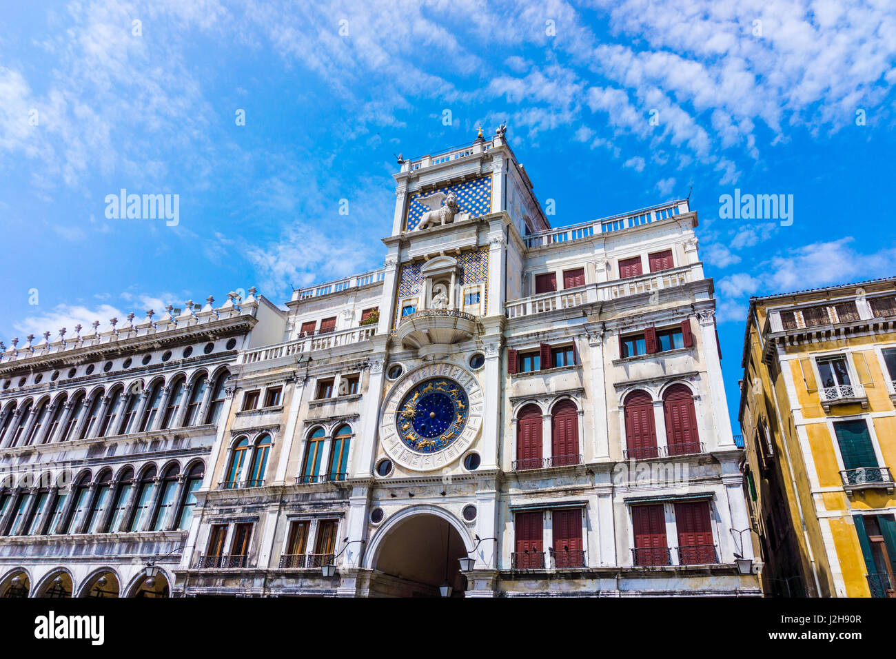 Piazza San Marko in Venedig, Italien. Kathedrale San Marko Stockfoto