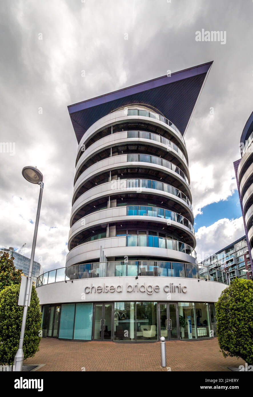 Chelsea Brücke Klinik privatärztlicher Behandlung Centre, London, UK. Stockfoto