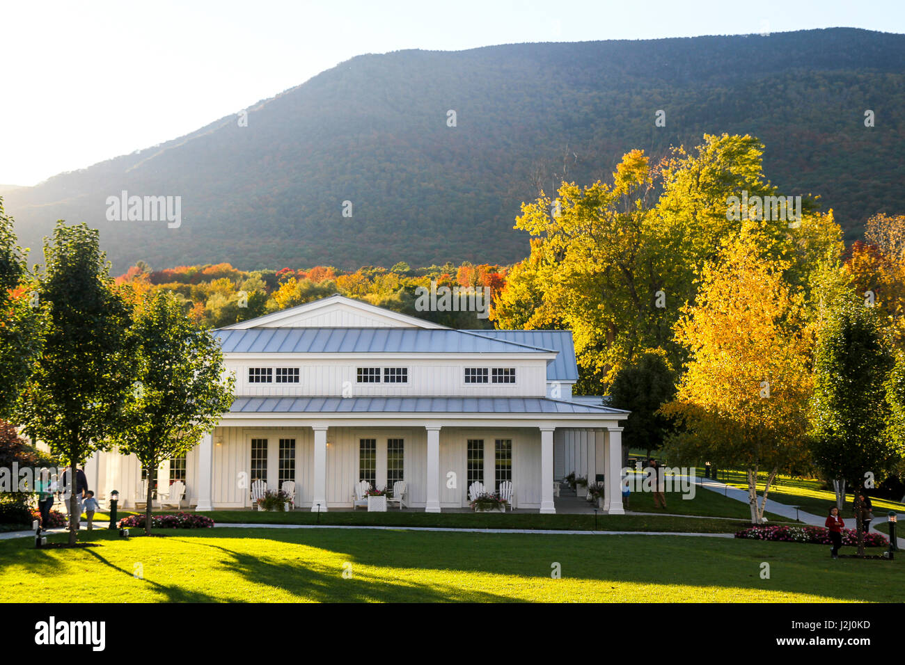 Spa im Resort Equinox, Manchester, Vermont, USA Stockfoto