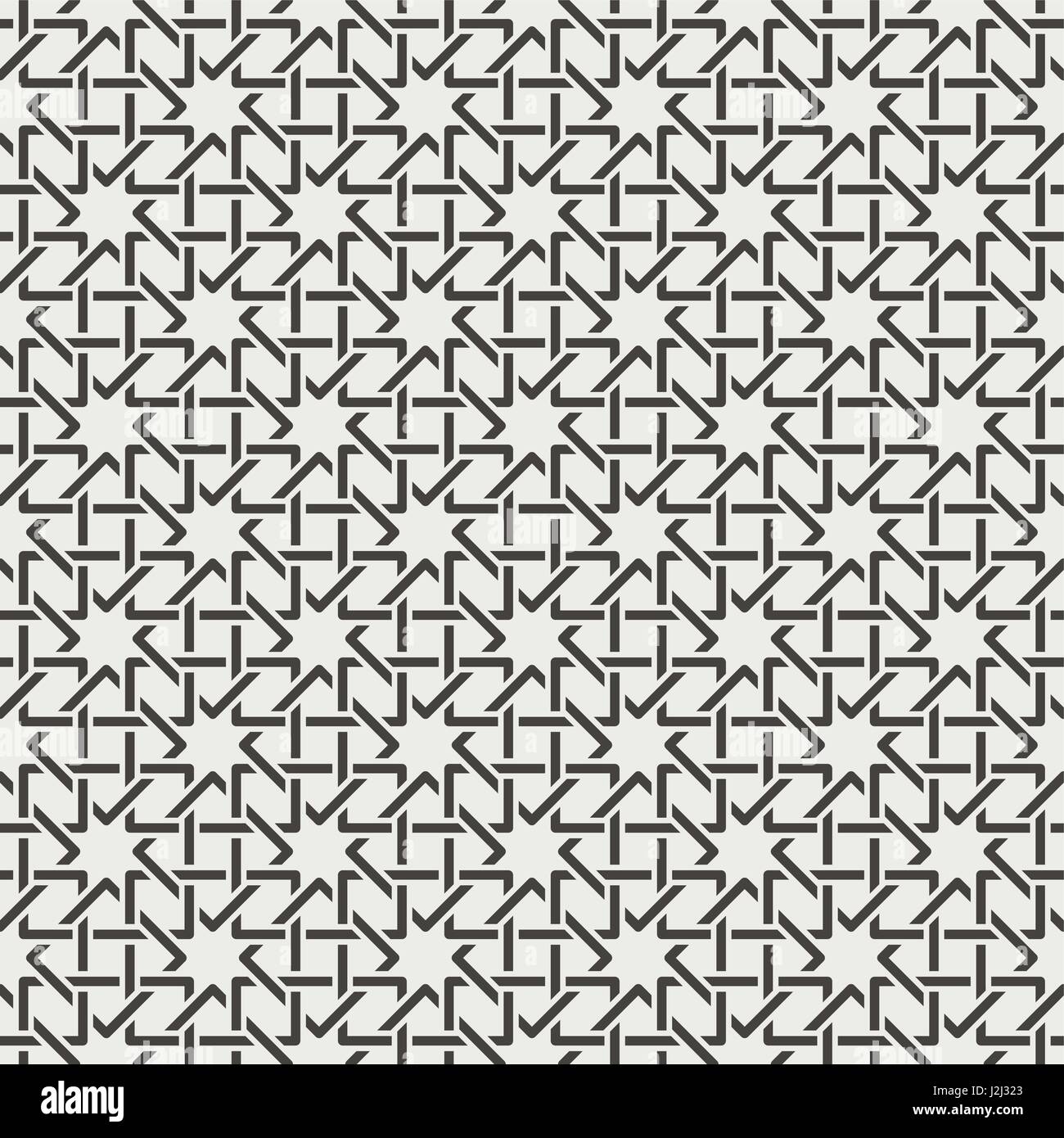 Nahtlose Muster. Moderne stilvolle Textur. Regelmäßig wiederholte geometrische Ornament mit sich überschneidenden Rhomben und Diamanten. Vektorelement der grafischen Stock Vektor