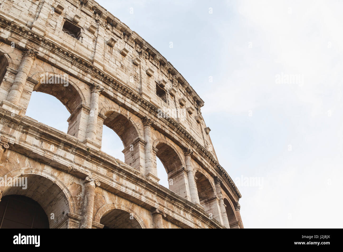 Das Kolosseum, das Amphitheater im alten Rom Stockfotografie - Alamy