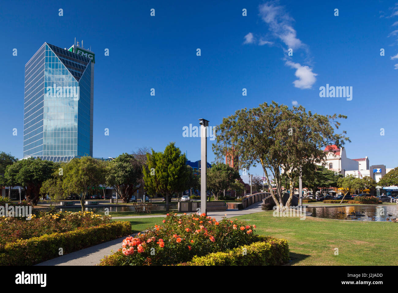 Neuseeland, Nordinsel, Palmerston North, die Square, Central Park Stockfoto